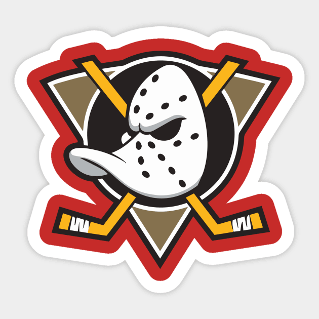 Mighty Ducks - Quack Quack Sticker by nesterenko